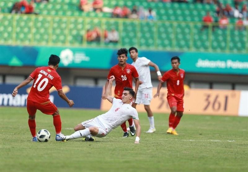 بازی های آسیایی 2018، شکست تیم فوتبال امید مقابل میانمار، صعود شاگردان کرانچار به عنوان تیم اول + جدول