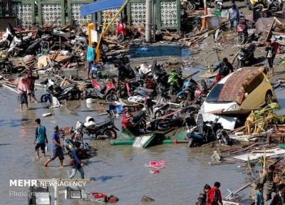 سونامی در اندونزی 43 کشته بر جا گذاشت