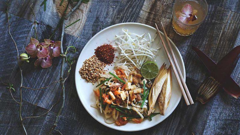 غذای نودل تایلندی بهترین غذاهای تایلندی