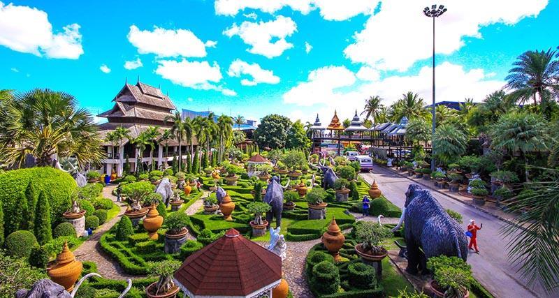 نونگ نوچ، بزرگترین باغ گیاه شناسی جنوب شرق آسیا