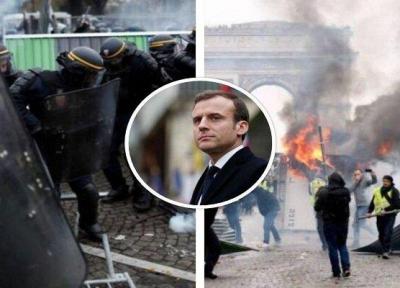 تظاهرات جلیقه زردها در فرانسه در حال برگزاری است